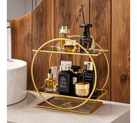 TEMU 1pc Estante de Metal, Organizador Decorativo para , Baño o Cosméticos, Material de Tablero UV, Adecuado para Cosméticos y Muñecas, Desmontable, Portátil, para Almacenamiento y Exhibición