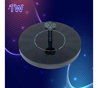TEMU 1pc Fuente Solar con Bomba Solar para Jardines, Estanques y Piscinas, Variedad de Formas y Efectos de Agua para Exteriores