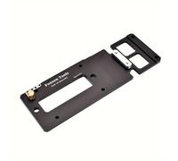 TEMU 1pc Guía de de Madera de Aleación de Aluminio con , Guía de Ángulo de para Carpintería, Corte con para Makita Festool