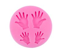 TEMU 1pc, Molde de manos de bebé lindo - Molde de silicona para decoración y horneado de pasteles caseros - para fondant, galletas y dulces - Gadgets y accesorios de cocina