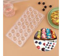 TEMU 1pc Molde para Chocolate - Herramienta para Hacer Dulces de Formas, , Cuadrado, , Semicírculo - para Pascua, Acción de Gracias, Día de San Valentín, Día de la