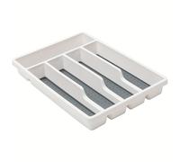 TEMU 1pc Organizador de Cubiertos, Bandeja para Cajón, Utensilios, Cubiertos, Organizador de Vajilla para Cocina, 5 Compartimentos,