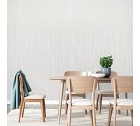 TEMU 1pc Papel Tapiz Autoadhesivo Removible Rayas Blancas, Impermeable, Pegatina para Muebles Eléctricos, Decoración del Hogar, de Habitación, Renovación de Cocina, Pegatinas para Pared