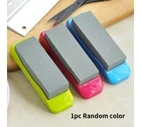 TEMU 1pc Piedra de afilar de diamante de cara para cuchillos | , base de plástico antideslizante, herramienta de afilado manual para cuchillos de cocina, no necesita electricidad