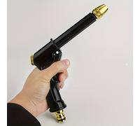 TEMU 1pc Pistola de Agua de Presión para de Coches y Suelos, Boquilla de Manguera para Jardinería, Suministros para el Jardín