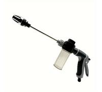 TEMU 1pc Pistola de Agua Portátil de Presión - Lavadora de Coches y Manguera de Rociado para Jardín con Boquilla de Espuma - Ideal para Coches, Hogar y Jardín - Adecuada para Europa y América