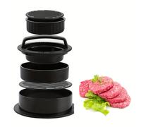 TEMU 1pc Prensa de Hamburguesas - Herramienta Antiadherente para Rellenar, Accesorio para Parrilla BBQ, Cocina al , Camping y Uso Todo el Año