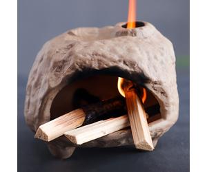 TEMU 1pc Quemador de Cerámica Artesanal para Incienso, Soporte para Palo Santo y - Meditación/Yoga | Aromaterapia (Multiuso/Relajante/Cerámica No Tóxica)