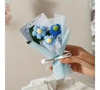 TEMU 1pc Ramo de Simulación de y Colorido y Bolsa de Regalo, Adecuado para , Novias, Madres, Regalos de San Valentín de Graduación