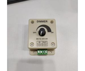 TEMU 1pc Regulador de Voltaje - Estabilizador de Voltaje 8A Fuente de Alimentación Controlador de Velocidad Ajustable 12V Atenuador LED 12V