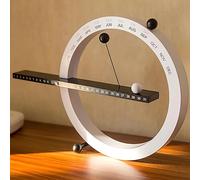 TEMU 1pc Reloj de Magnético , Calendario de Pared, Decoración Novedosa de Estilo Europeo para o Dormitorio, Adorno para Hogar, Oficina o Escritorio