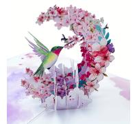 TEMU 1pc Tarjeta de Felicitación Pop-Up 3D Elegante de y Flores con Sobre - Diseño de y de la , para San Valentín, Día de la , , , Aniversarios, Agradecimiento, Recuperación, Graduaciones, Navidad