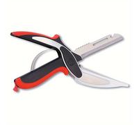 TEMU 1pc Tijeras para Verduras, Cortador de Alimentos, Tijeras para Carne, Tijeras de Cocina, Rallador Rápido de Verduras con Tabla de Cortar y , Imprescindibles de Cocina, Tijeras para
