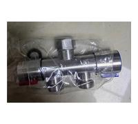 TEMU 1pc Válvula de multifunción de acero inoxidable 304 de un dos, con , grifo de lavadora de un dividido y dos salidas, divisor de agua