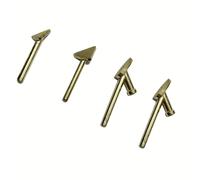 TEMU 2/3/4piezas Punta de soldadura de cobre, cabezas de soldadura de fibra sintética de repuesto, penetración de constante, no requiere batería