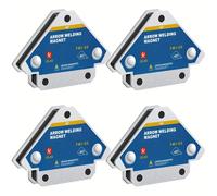 TEMU 2/4pcs Imán de Soldadura Fuerte Pinza Magnética de Soldadura Soporte de Herramientas y Equipo de Procesamiento de Metales Mig 45, 90, 135 Grados Ángulo Magnético