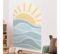 TEMU 2 hojas/set, pegatinas de pared estilo bohemio , arqueado moderno para decoración del hogar, adecuadas para interiores y exteriores en salones, dormitorios, hoteles, cafeterías y decoración