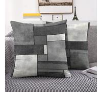 TEMU 2 Pack Fundas de Cojín Modernas con Geométrico para Decoración de Sofá, Decorativa de Poliéster, de Almohada para con Cierre de Cremallera (Sin Relleno)