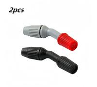 TEMU 2 Piezas Boquilla de Pulverización Ajustable de Plástico de , Accesorios para Pulverizador Estándar, Boquilla de Fibra de Vidrio,