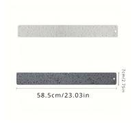 TEMU 2 piezas de alfombras antideslizantes de de madera absorbentes - Tiras de fregadero de cocina impermeables y ajustables para fregaderos de RV y hogar, alfombras absorbentes duraderas cortables