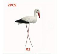 TEMU 2 Piezas de Artificiales con Patas Desmontables - Estatuas Decorativas Resistentes al para Jardín y Patio, Decoración Elegante para Exteriores/Interiores, Idea de Regalo