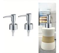 TEMU 2 Piezas de Cabezal de Recambio para Dispensador de Jabón, Bomba de Tipo Presión, Accesorio para Baño, Decoración del Hogar