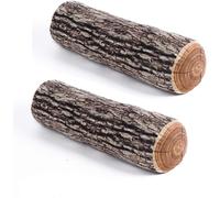 TEMU 2 piezas de cojín circular decorativo de árbol, impresión digital 3D, y divertido, almohada de madera cilíndrica, tapete para piso, adecuado para hogar, sofá, dormitorio, decoración de , de árbol