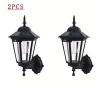 TEMU 2 Piezas de Luces Solares para , Luces Solares de Pared, Luces Solares de Jardín, Luces Solares de , Luces Solares con Sensor de Movimiento, Luces Decorativas Solares para Jardín
