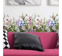 TEMU 2 piezas de pegatinas de flores y , pegatinas de decoración para esquinas del hogar, para escalera, pasillo, , zócalo de base de sofá