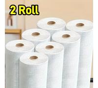 TEMU 2 Rollos de Papel Tapiz Autoadhesivo 3D de Espuma - Paneles de Pared Fáciles de Pegar y , Fácil de Limpiar y Cortar, Diseño Texturizado en para Sala, Cocina, Dormitorio, Oficina