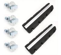 TEMU 2 uds. Base antivibración de goma y metal para aire acondicionado y bomba de , bloque de soporte amortiguador de golpes e impermeable, aislamiento de soporte de suelo de 600 mm para sistemas HVAC