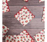 TEMU 20/60/100 unidades Servilletas de de 3 Capas con Estampado de , Servilletas de Cóctel con Bordes Cortados, Servilletas de Papel de Estampado Completo para Bares y Fiestas