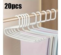 TEMU 20 ganchos de plástico ahorra con forma de antideslizantes para guardar pantalones, edredones y ropa, Navidad, regalos de Navidad, regalos de Año