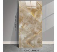 TEMU 20 paneles autoadhesivos con de mármol - PVC autoadhesivo impermeable para cocina, baño y decoración del hogar, con respaldo de aluminio, tamaño 30.0X59.99 cm