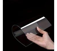 TEMU 20 piezas, lámina de plástico PVC de 0.2/0.3 mm de grosor. Tamaño A4, cara disponible, resistente al y . Adecuada para álbumes de recortes, manualidades de marcos de fotos.