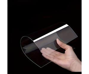 TEMU 20 piezas, lámina de plástico PVC de 0.2/0.3 mm de grosor. Tamaño A4, cara disponible, resistente al y . Adecuada para álbumes de recortes, manualidades de marcos de fotos.
