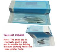 TEMU 200 Bolsas Desechables para Herramientas de - , No Requiere Energía, Autoadhesivas y Autosellantes - Fáciles de Usar. Tamaño Grande: 260*90mm / Tamaño Pequeño: 130*57mm, 100 Unidades Una