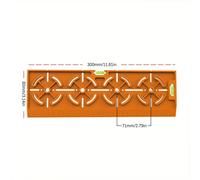 TEMU 2pcs/1pc Placa de Posicionamiento para Perforación con Regla de 30cm y Nivel de - Herramienta de Taladro para Cajas Empotradas, Plantilla de Agujeros, Localizador de Perforaciones