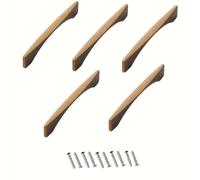 TEMU 2pcs/5pcs Manijas y Tiradores de Gabinete Moderno Nórdico Minimalista - Aleación de en y Café, Adecuados para Gabinetes, Cómodas, Muebles - Pintados, Accesorios para Instalación