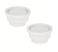 TEMU 2pcs Amortiguadores para Escalera de Piscina - Tapas Duraderas de Goma de 39mm/1.5", Amortiguadores de Seguridad Resistentes a Arañazos para Piscinas Enterradas, Ajuste para y Fácil Instalación