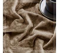 TEMU 2pcs Cortinas de Terciopelo Aplastado, Cortinas con Ojales, Aislamiento Térmico Lujoso para Salón, Dormitorio, Oficina, Cortinas Suaves y Filtrantes de Luz