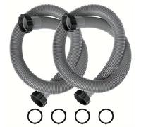 TEMU 2pcs Mangueras de Bomba de Piscina Grises Duraderas de 1.5" de Diámetro, 59" de Largo para Piscinas Sobre , Filtros Intex &, Filtros de Arena y Sistemas de