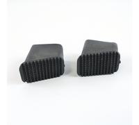 TEMU 2uds/4uds Accesorios Especiales para Escalera Plegable Cubierta Cuadrada para Pies Diámetro Interior 0.78*1.57 pulgadas Antideslizante Pie Regular 0.78x1.57 pulgadas Patas Negras Base Inclinada