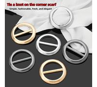 TEMU 3/6pcs Clips Elegantes Multicolor para Bufandas y Camisas - Accesorios Versátiles para Mujeres, Cinturones, Sombreros y Más