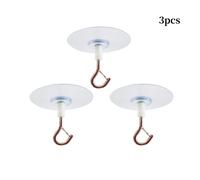 TEMU 3/8 Ganchos, Ganchos Decorativos de Navidad, Ganchos Adhesivos Impermeables y Resistentes para Techo, Ganchos Multiusos, Ideales para Globos y Móviles de Viento, Ganchos para Fiestas