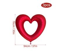 TEMU 3 globos de película de aluminio huecos con forma de de 30 pulgadas que se pueden usar para decorar el hogar en y de la para mejorar el , un Día y un Día de la diferentes para tus