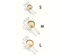 TEMU 3 piezas Colador de Malla Dorada, de , Escurreplatos de Cocina, Herramientas para Hornear, Adiciones de Cocina, Utensilios de Cocina, Herramientas de Restaurante