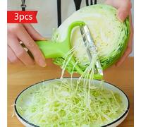 TEMU 3 piezas Cortador y rebanador de repollo multifuncional grande - Cortador de verduras para alimentos para repollo , - Pelador de ancha