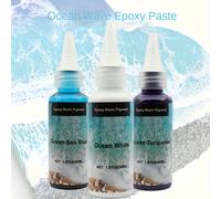 TEMU 3 piezas de de resina epoxi , 50 ml de tintes a base de aceite de concentración, resistentes a la decoloración para y manualidades de resina, capacidad de 1-10L