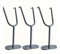 TEMU 3 Piezas Soporte de Pistola de Pulverización de Metal en Pared - Accesorio para Pistola de Pulverización